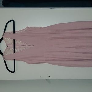 Light pink semi-formal dress